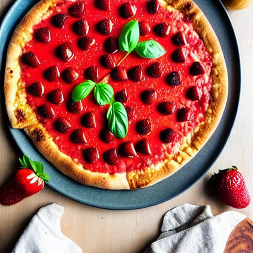 Pizza de Morango
