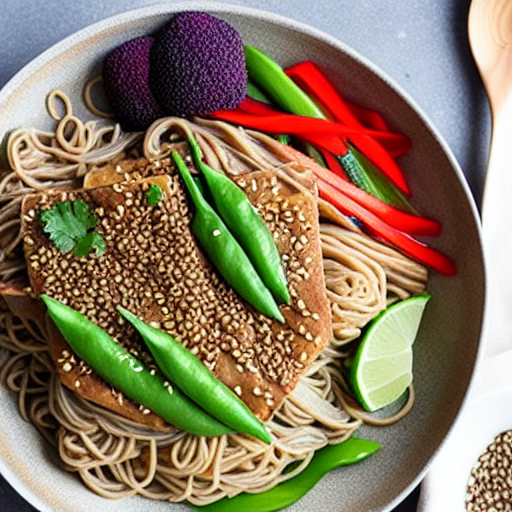 Vegan Soba Noodle Bake