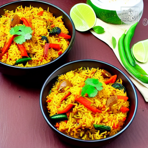 Kadai Vegetable Biryani