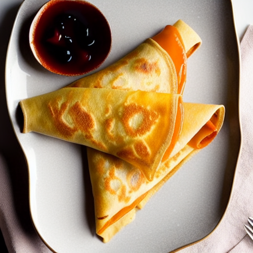 Vegan Crêpes Suzette