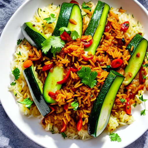 Riz Bil Kousa W Dajaj