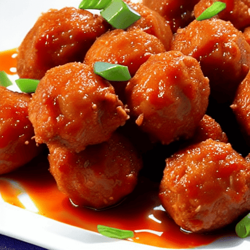 Sweet and Sour Chicken Balls