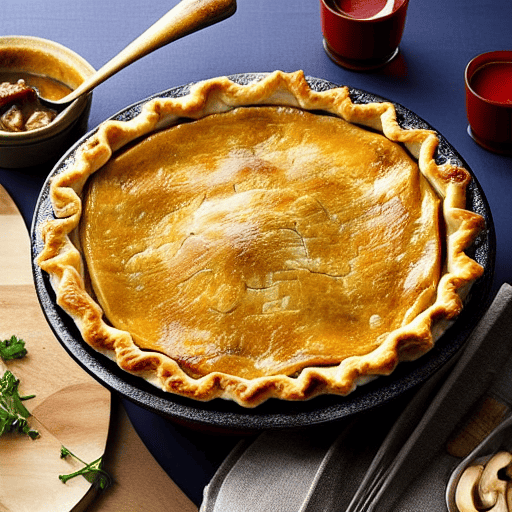 Savory Beef and Mushroom Pie