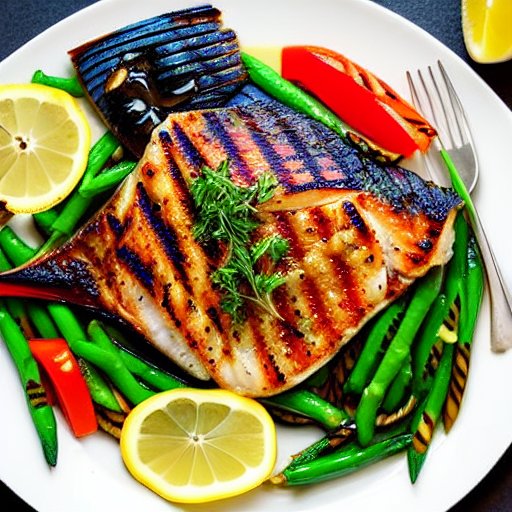 Grilled Sea Bass