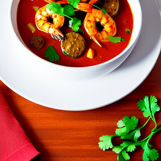Kadai Prawns Curry