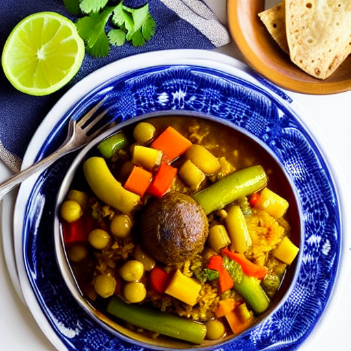 Tajine de Noix de Coco
