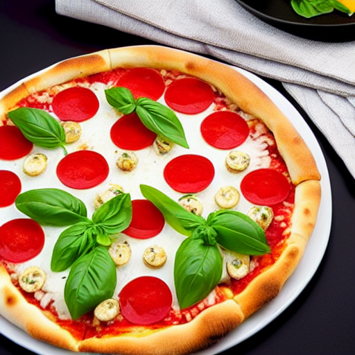 Pizza con Melone