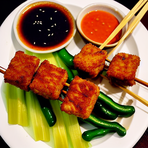 Vegan Kushi Katsu