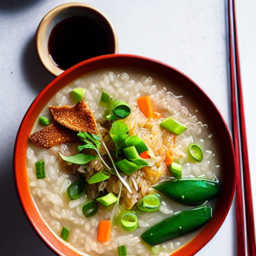 Cháo Hải Sản Chay