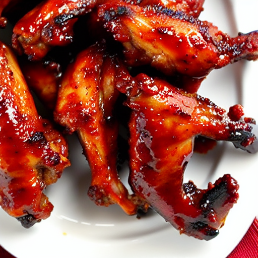 Sweet and Spicy BBQ Wings
