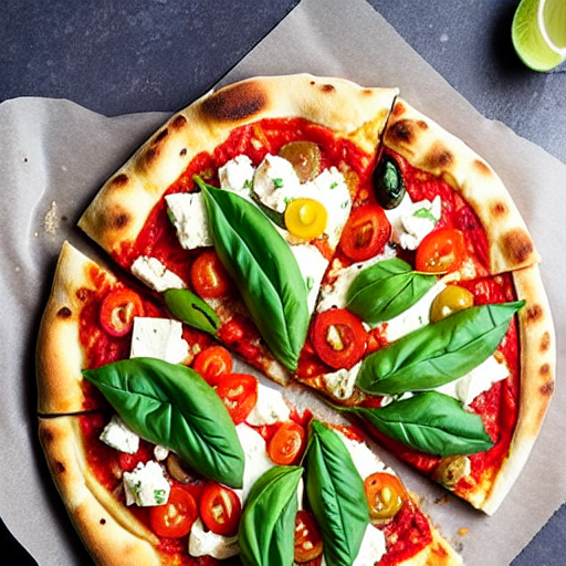 Feta-Free Greek Pizza