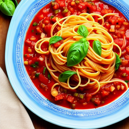 Pasta con Salsa di Zuppa