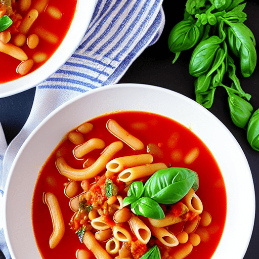 Pasta con i Fagioli e Pomodoro