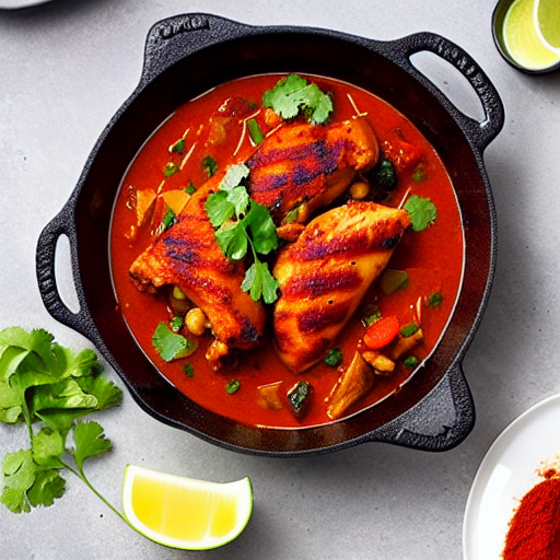 BBQ Chicken Tagine