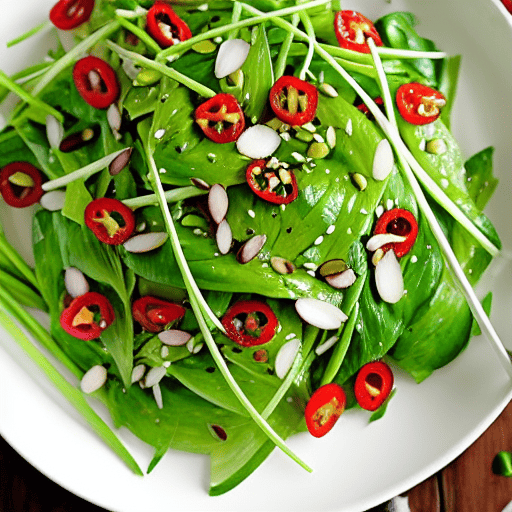 Garlic Chive Salad
