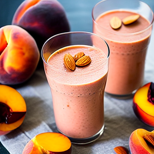 Peach Almond Smoothie