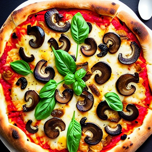 Pizza aux Champignons