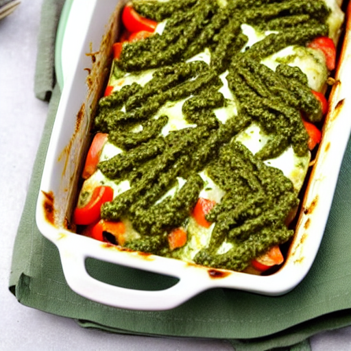 Pesto Chicken Bake