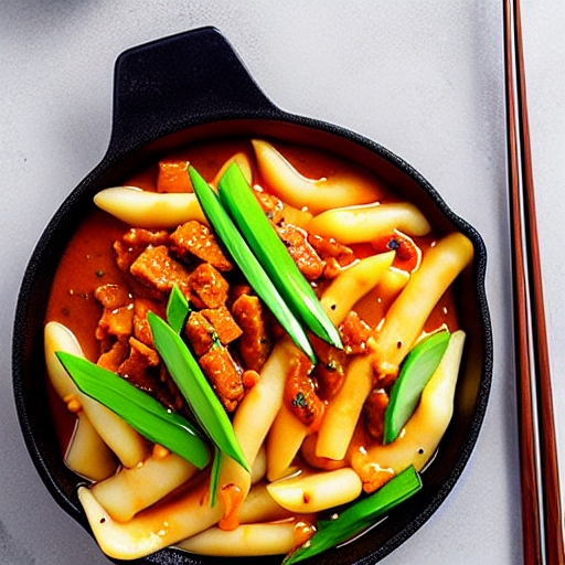 Keto Tteokbokki
