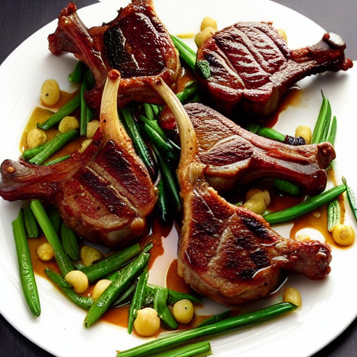 Lamb Chops with Garlic