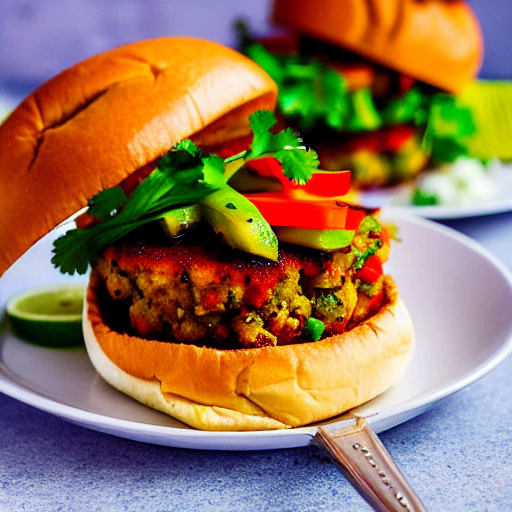 Chaat Masala Burger