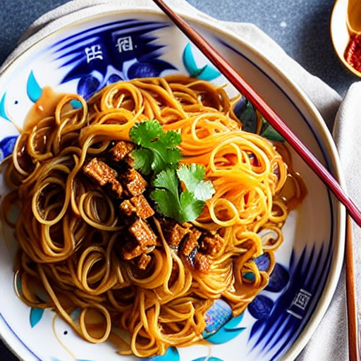 Keto Szechuan Noodles