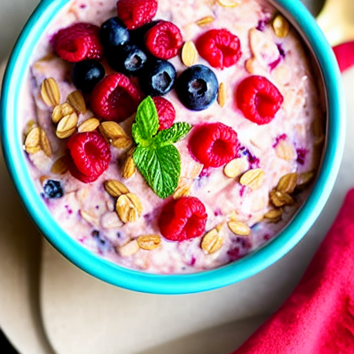 Berry Overnight Oats