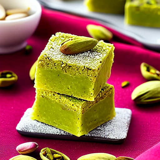 Pistachio Barfi