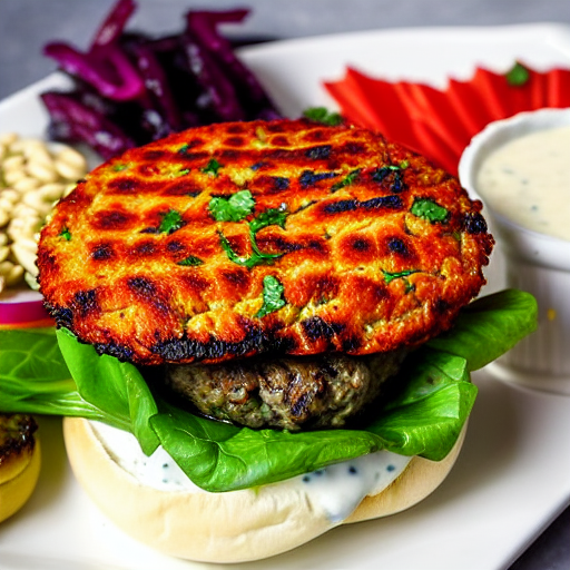Minted Yogurt Burger