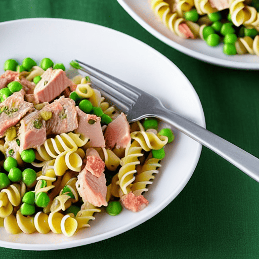 Pasta with Tuna and Peas