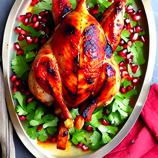 Pomegranate Chicken