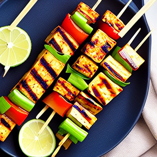 Grilled Tofu Skewers