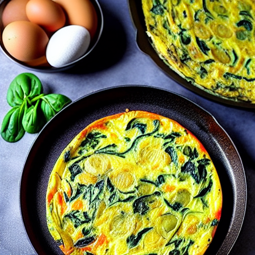 Baked Spinach Frittata