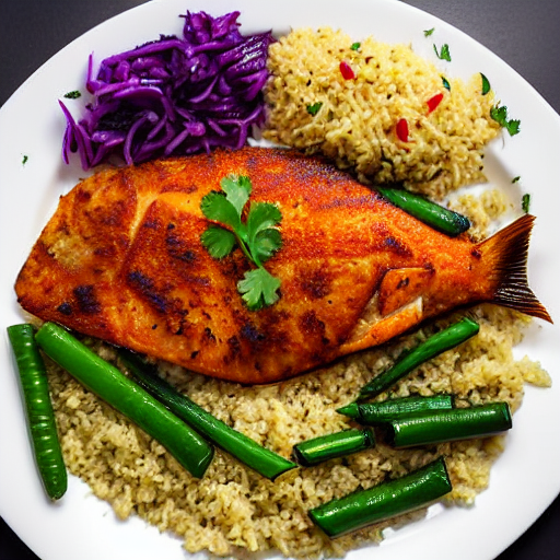 Baked Fish Sayadiyeh
