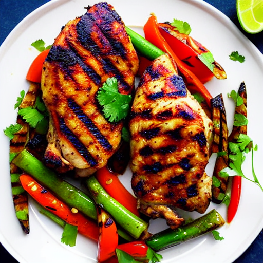 Grilled Chermoula Chicken