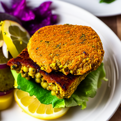 Preserved Lemon Burger