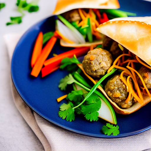 Bánh Mì Xíu Mại Chay