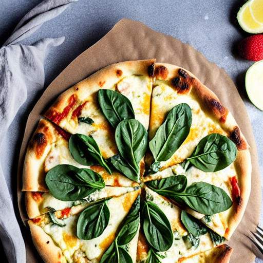 Spinach Artichoke Pizza