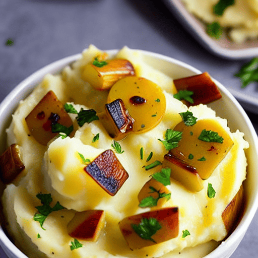 Roasted Garlic Mashed Potatoes