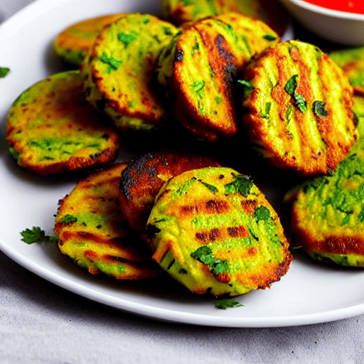 Keto Zucchini Tikki