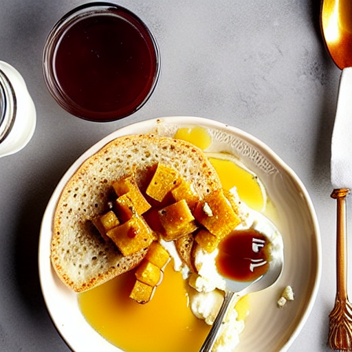 Cottage Cheese with Honey