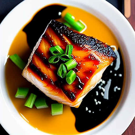 Miso Glazed Black Cod