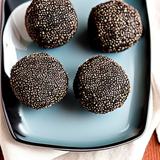 Keto Thai Black Sesame Balls