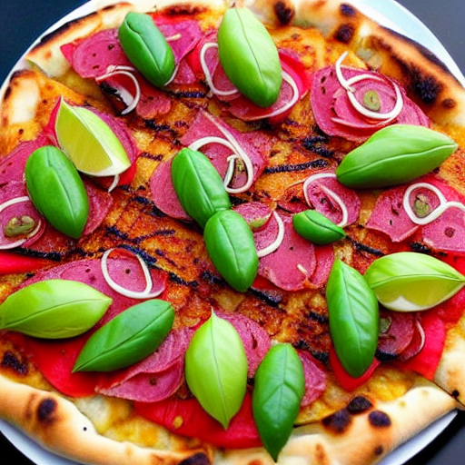 Tuna Tataki Pizza