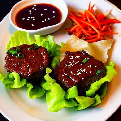 Hunan Beef Burger