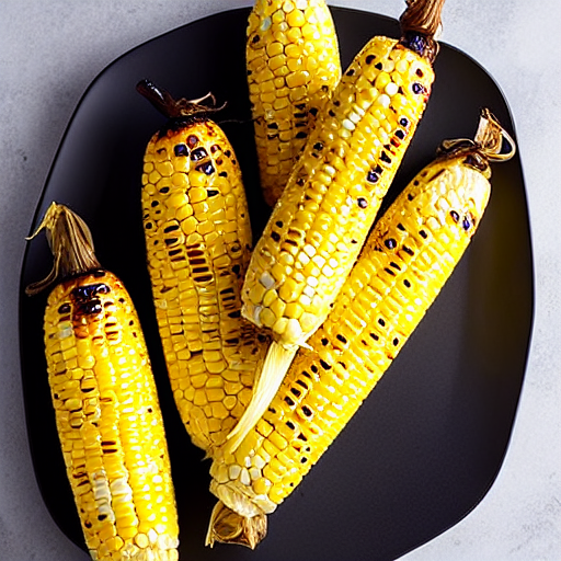 Grilled Corn with Spices