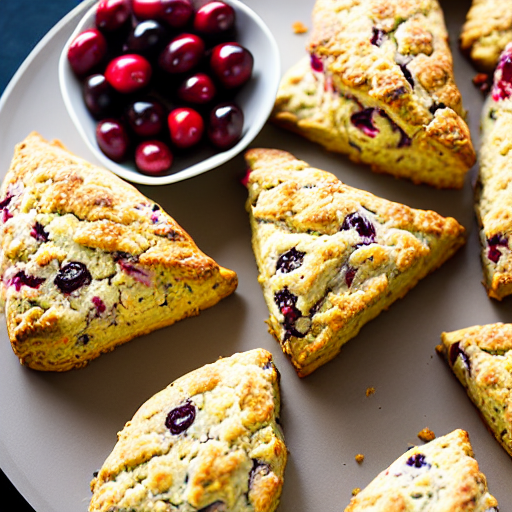 Cranberry Orange Scones