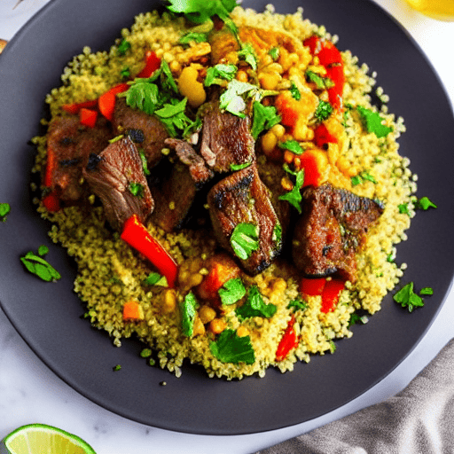 Moroccan Lamb Couscous