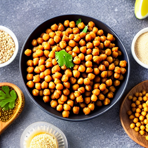 Crispy Chickpeas Snack