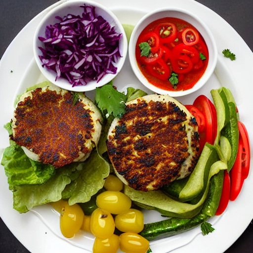 Zaatar Spiced Burger